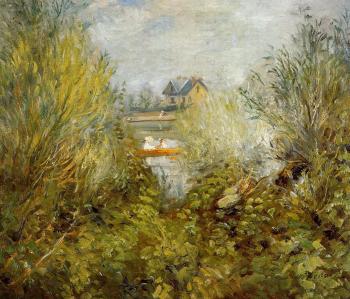 Pierre Auguste Renoir : On the Seine, near Argenteuil